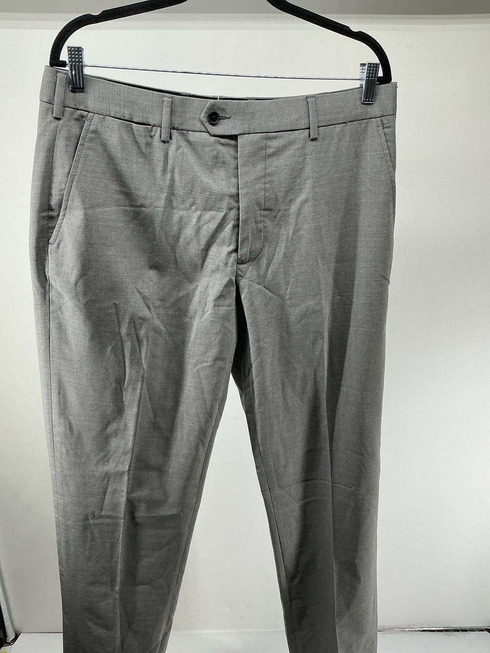 Stretch Wool Dress Pants - Straight Fit